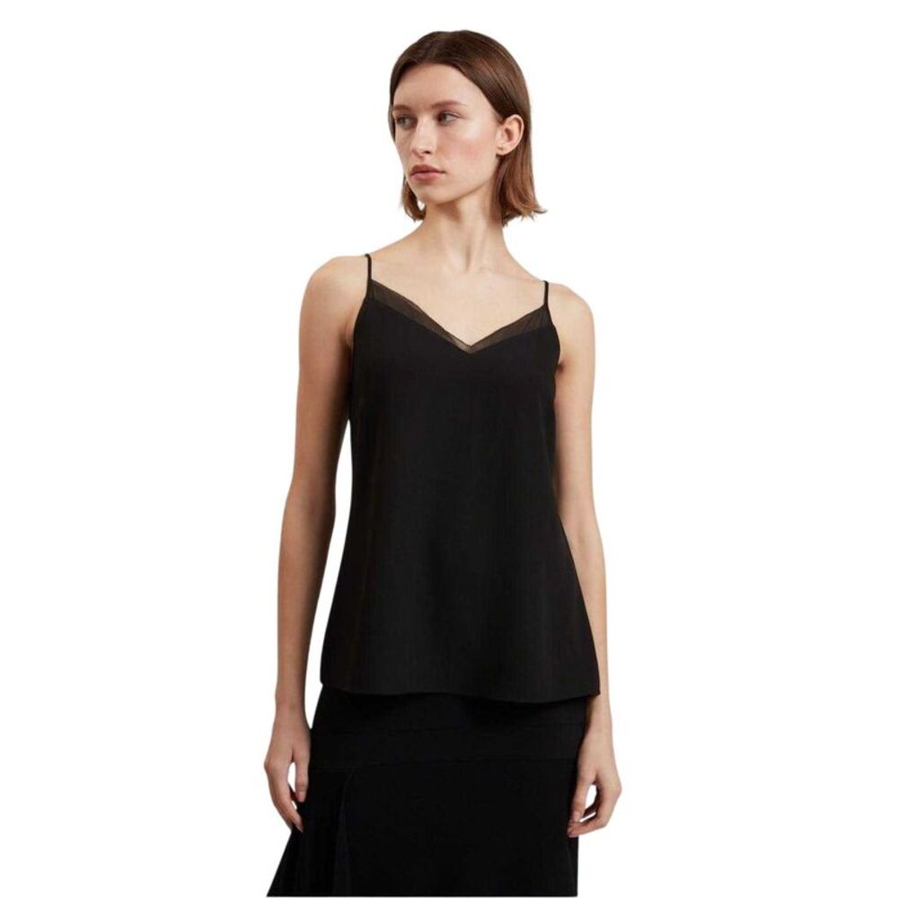 Ted Baker Womens/Ladies Chiffon Lightweight Tank Top / Black